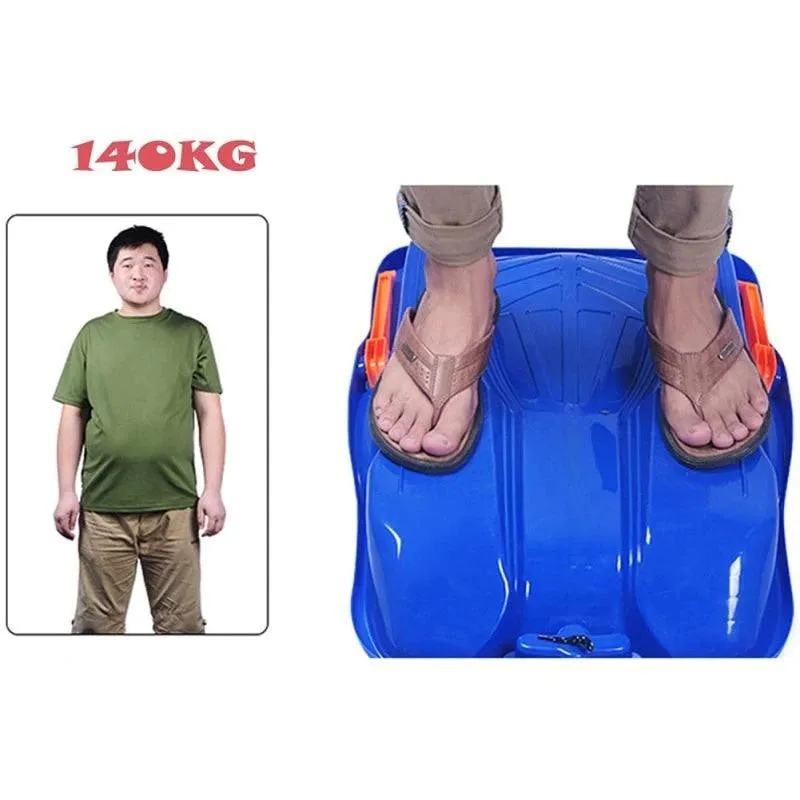 140kg Load Thicken Snow Sled Ski Board