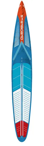 2025 STARBOARD 14'0" x 24.5" ALL STAR BLUE CARBON SANDWICH SUP BOARD WITH CARRYING CASE