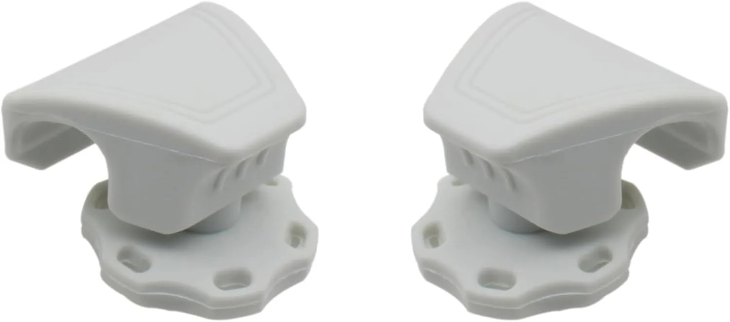 2PCS Football Helmet Screws Nylon Helmet Visor Clips Repair Kits Black Thumb Screws for Football Helmet Chinstrap Stabilization System