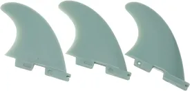 3PCS Single Center Fin,Detachable Inflatable Stand up Paddle Board Fin Replacement,Fiberglass Reinforeced Replacement Fins for Long Board, Surfboard