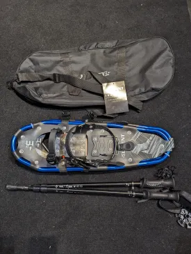 5th Element Traverse snowshoes w/ poles and bag 25 in