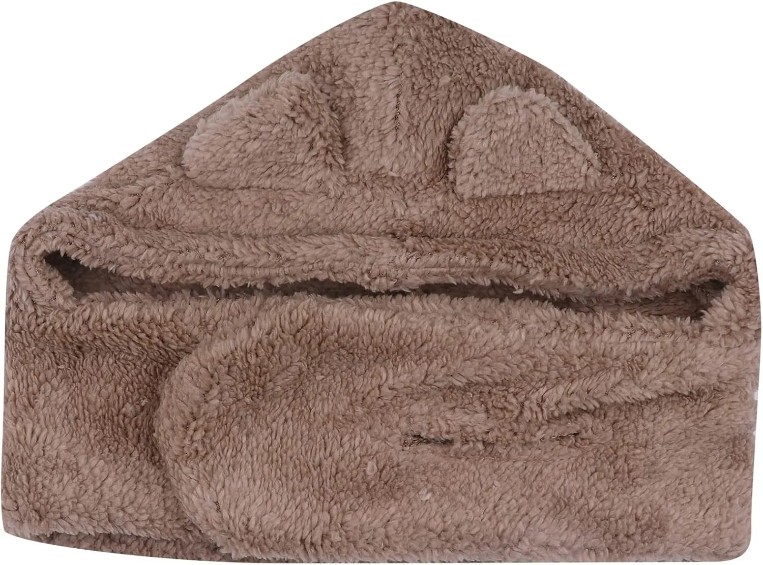 ANKOMINA Winter Cute Bear Ear Warm Hat Women Plush Earflap Beanie Hat Kids Girls Windproof Skull Cap