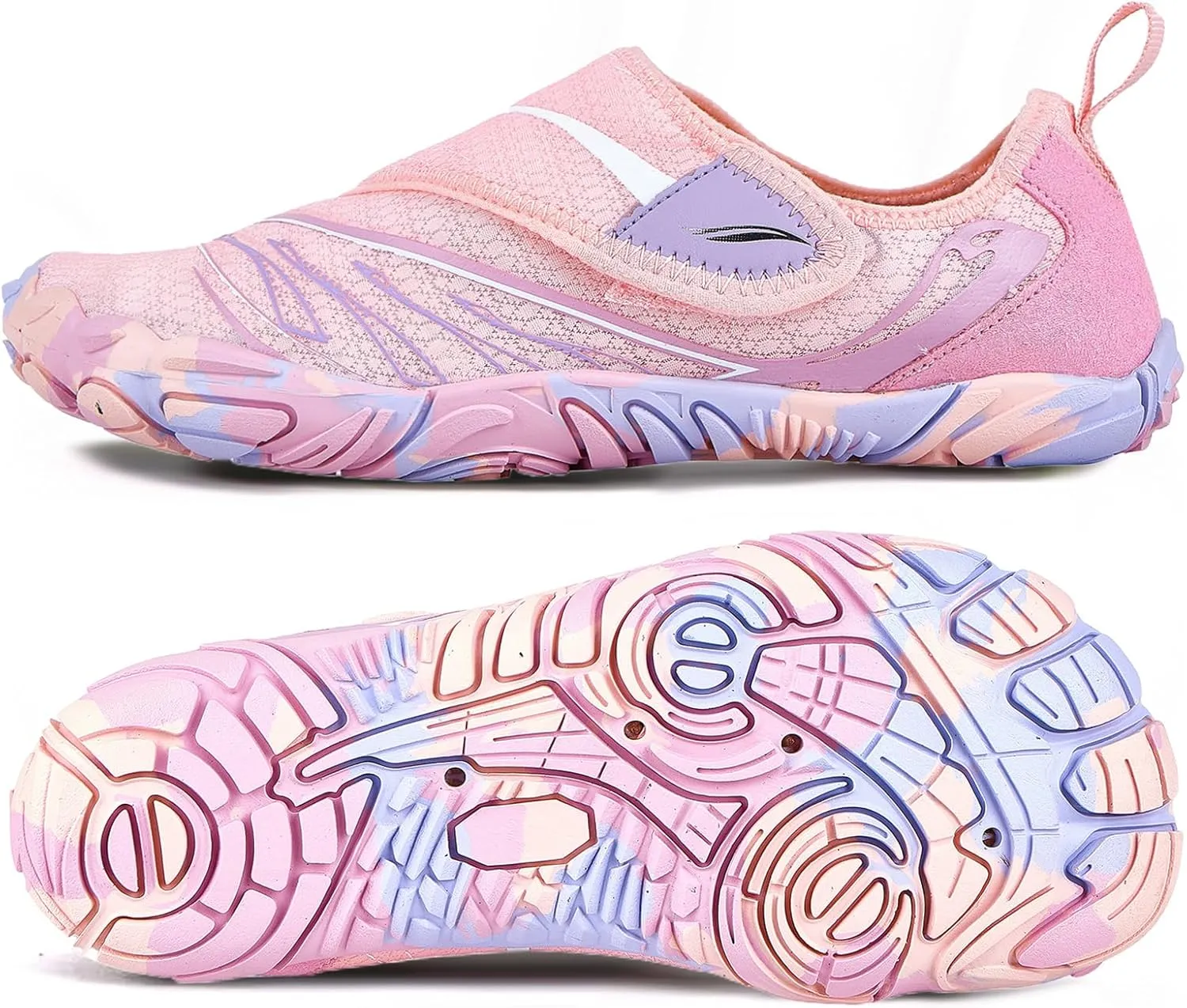 AoSiFu Water Shoes for Kids Boys Girls Aqua Socks Barefoot Beach Sports Swim Pool Quick Dry Lightweight (Little Kid/Big Kid)