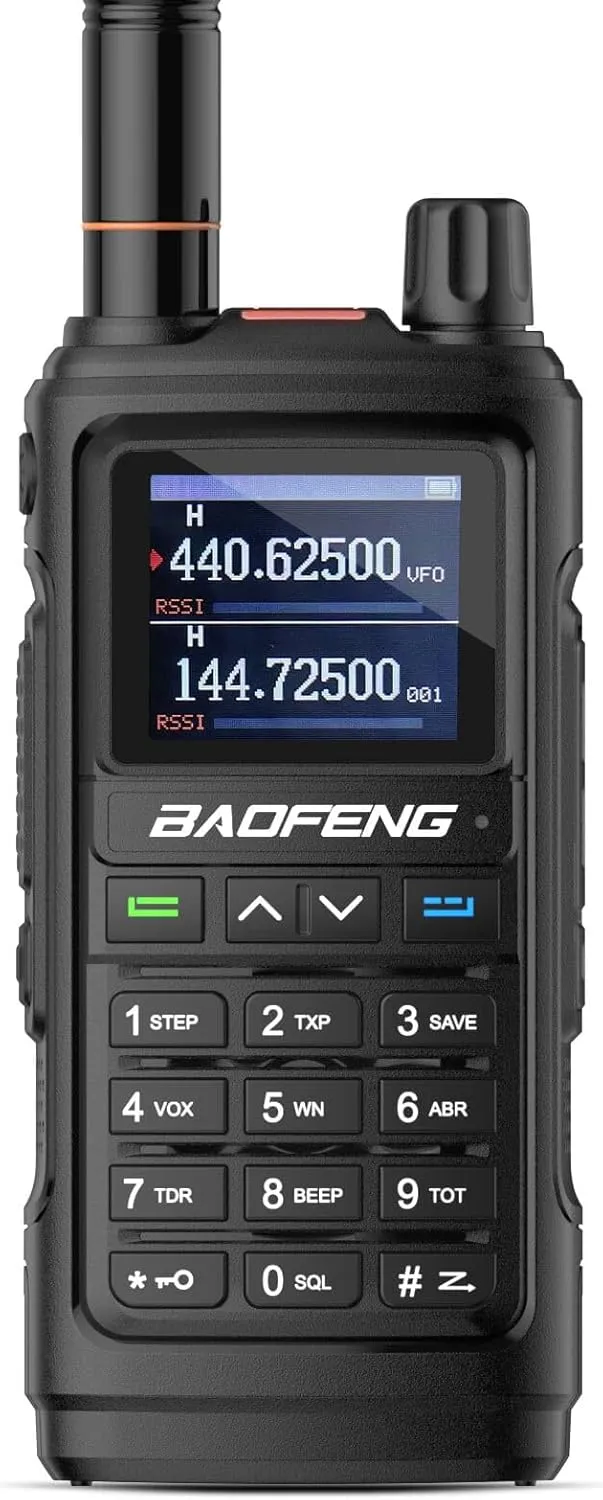 BAOFENG UV-17R Two Way Radio (Upgraded Version of UV-5R), Dual Band 144-148/420-450Mhz Handheld Ham Radio with 999 Channels Manual DTMF VOX 1800mAh Li-ion Battery, Support CHIRP