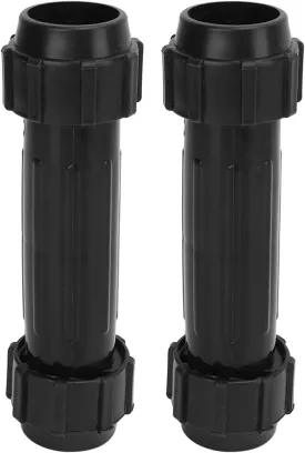 Boat Paddle Connector Kayak Paddle Connector 2PCS Plastic Oars Shaft Connectors for Inflatable Boat Stand UP Paddle