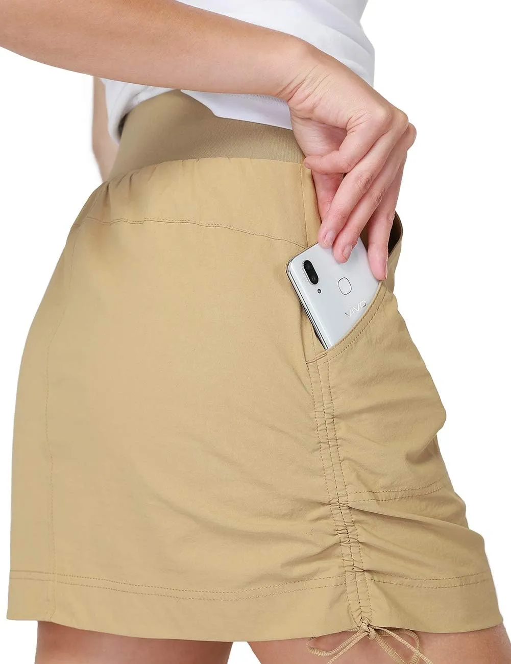 CAMEL CROWN Women's Skorts Golf Casual Tennis Skirts Tummy Control UPF 50  Quick Dry Skirt with Pockets Active