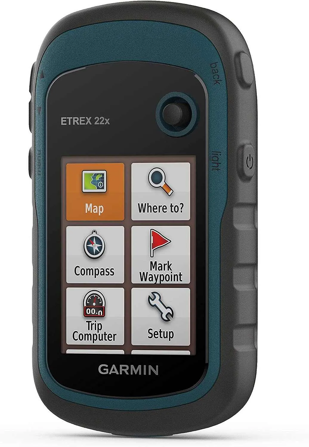 Garmin eTrex 22x, Rugged Handheld GPS Navigator, Black/Navy
