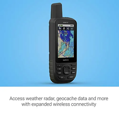 Garmin GPSMAP 66s, Rugged Multisatellite Handheld with Sensors