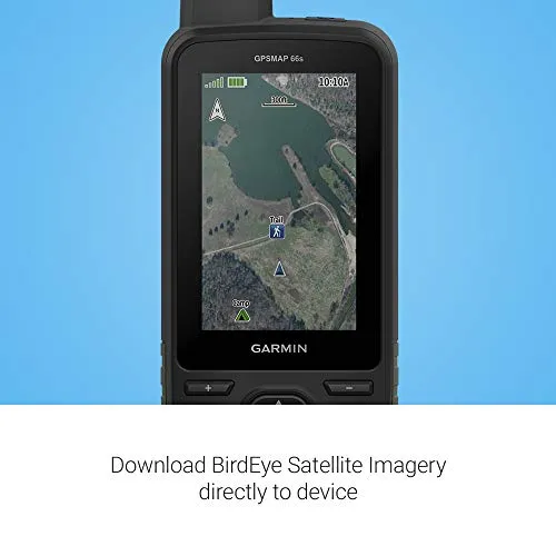 Garmin GPSMAP 66s, Rugged Multisatellite Handheld with Sensors