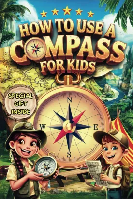 How to Use a Compass for Kids: Fun Outdoor Skills and Activities: Master Orienteering, Camping Tips, Land Navigation, and Reading Maps for Kids and Families Hardcover  March 17, 2025