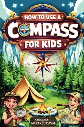 How to Use a Compass for Kids: Fun Outdoor Skills and Activities: Master Orienteering, Camping Tips, Land Navigation, and Reading Maps for Kids and Families Paperback  January 21, 2025