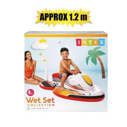 Intex Jet Ski Ride on Inflatable Way Rider 117x77cm
