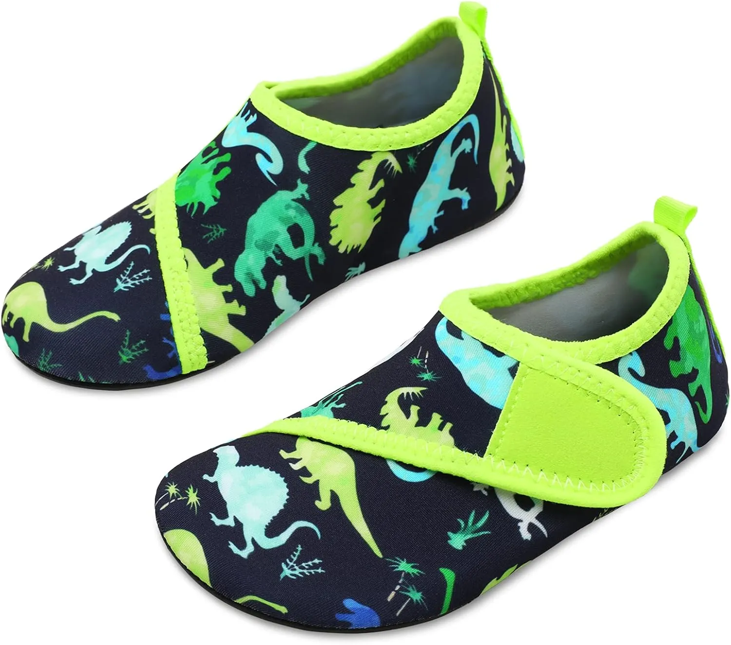 JOINFREE Kids Boys and Girls Swim Water Shoes Toddler Quick Dry Aqua Socks Barefoot Skin Shoes for Beach Sports