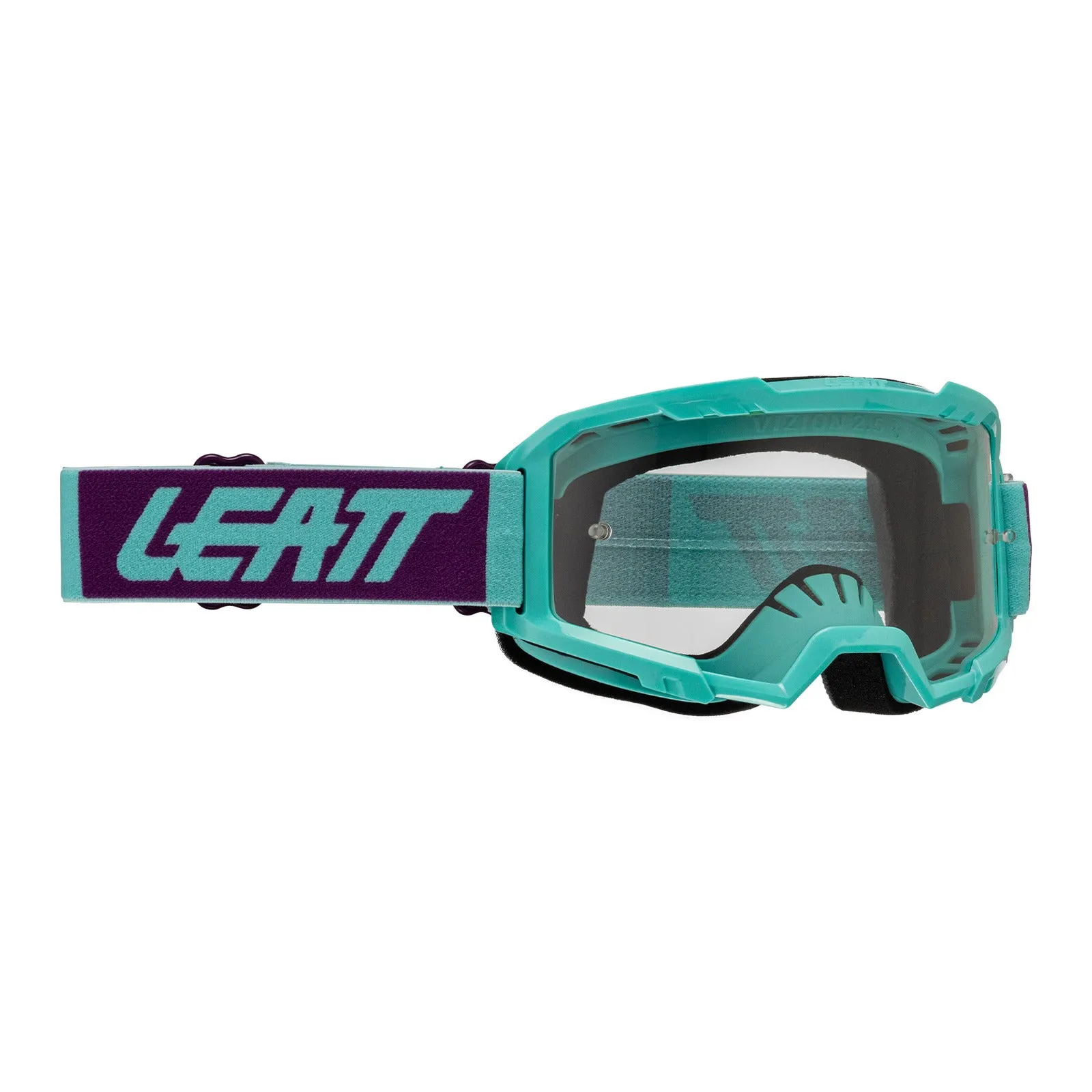 Leatt 2.5 Vizion Goggle - Aqua / Clear 90 VLT