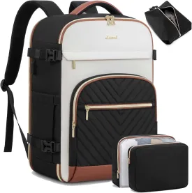 LOVEVOOK Travel Backpack for Women,40L Carry On Backpack for Airplanes,17.3 Inch Laptop Personal Item Travel Bag