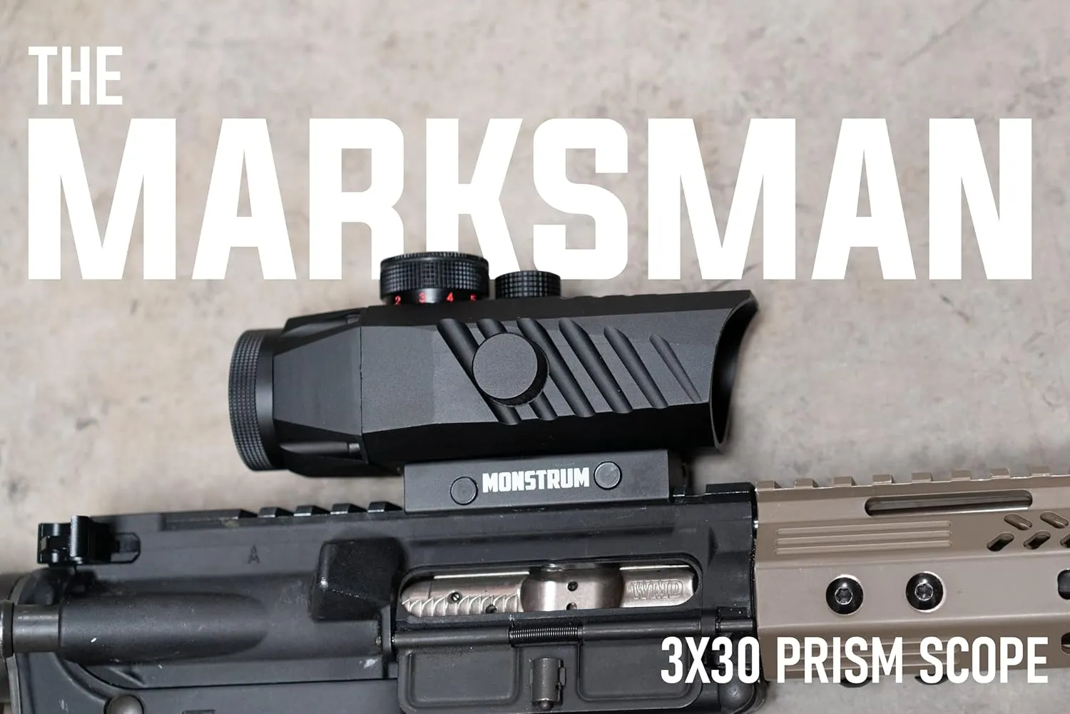 Monstrum P330-B Marksman 3X Prism Scope