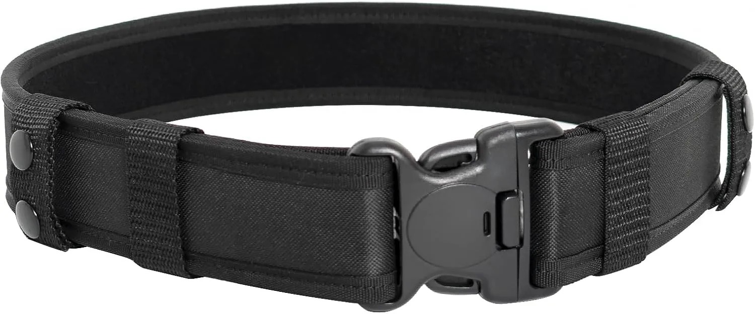 Nylon Duty Belt for Men Security Tactical Utility Belt to Easily Carry Equipment Police Duty Belt