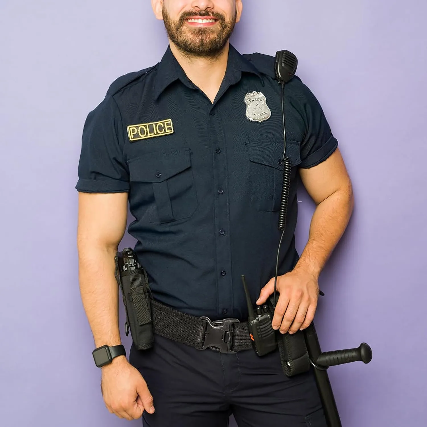 Nylon Duty Belt for Men Security Tactical Utility Belt to Easily Carry Equipment Police Duty Belt