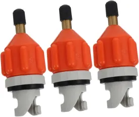 Paddle Board Adapter Kayak Air Valve Adapter 3pc Sup Pump Nozzle Inflatable Bed