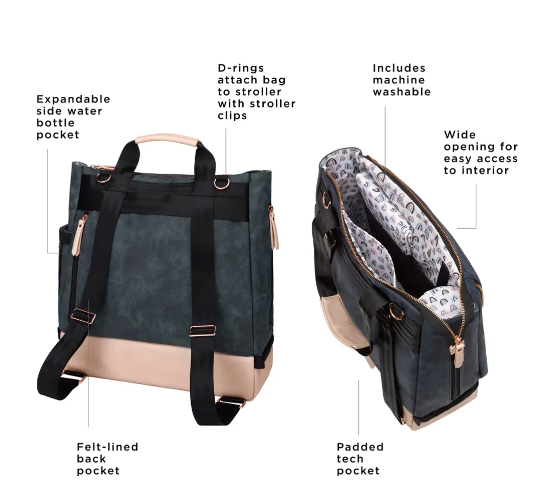 Petunia Pickle Bottom Pivot Pack in Indigo Blush