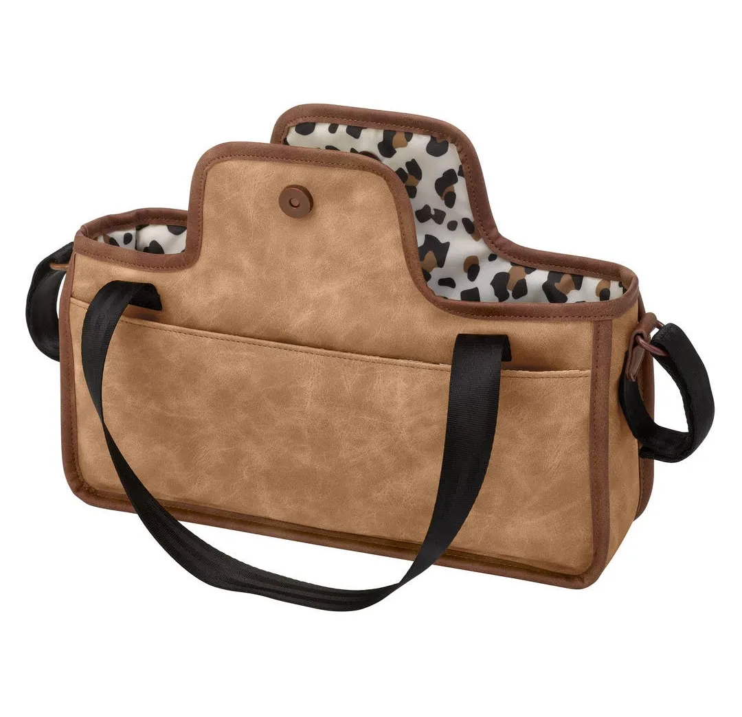 Petunia Pickle Bottom Wander Stroller Caddy in Brioche