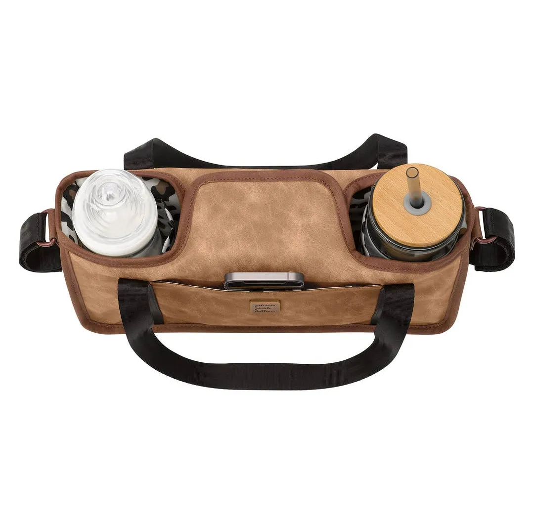 Petunia Pickle Bottom Wander Stroller Caddy in Brioche