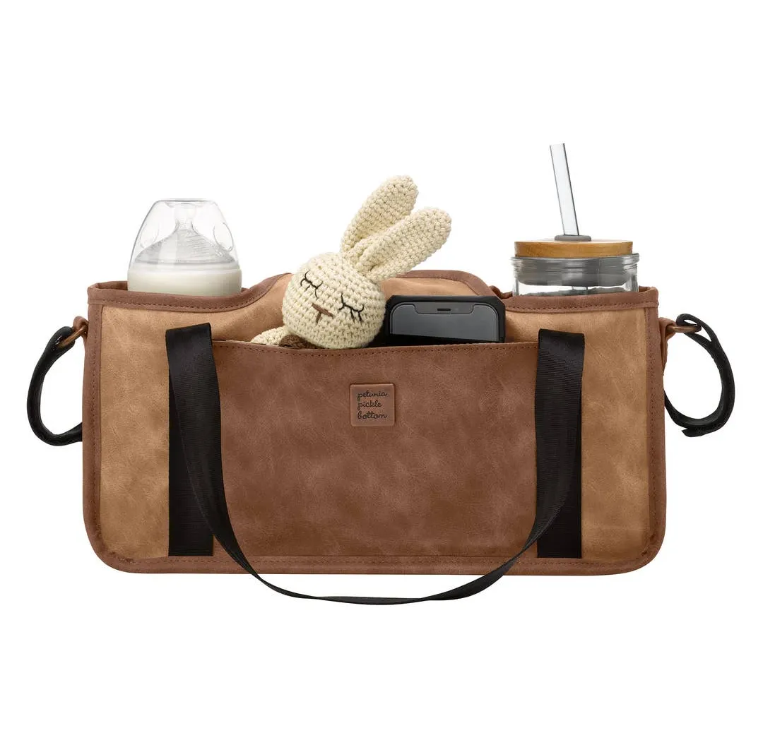 Petunia Pickle Bottom Wander Stroller Caddy in Brioche