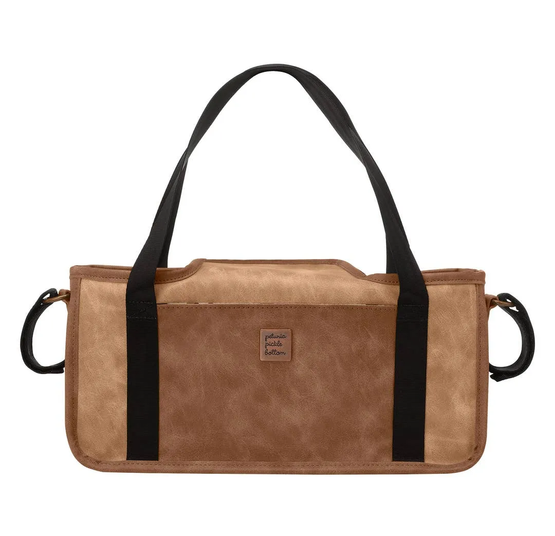 Petunia Pickle Bottom Wander Stroller Caddy in Brioche
