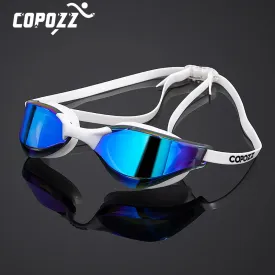 Professional HD Anti-Fog Swim Goggles - Large Frame Silicone Glasses for Men and Women
