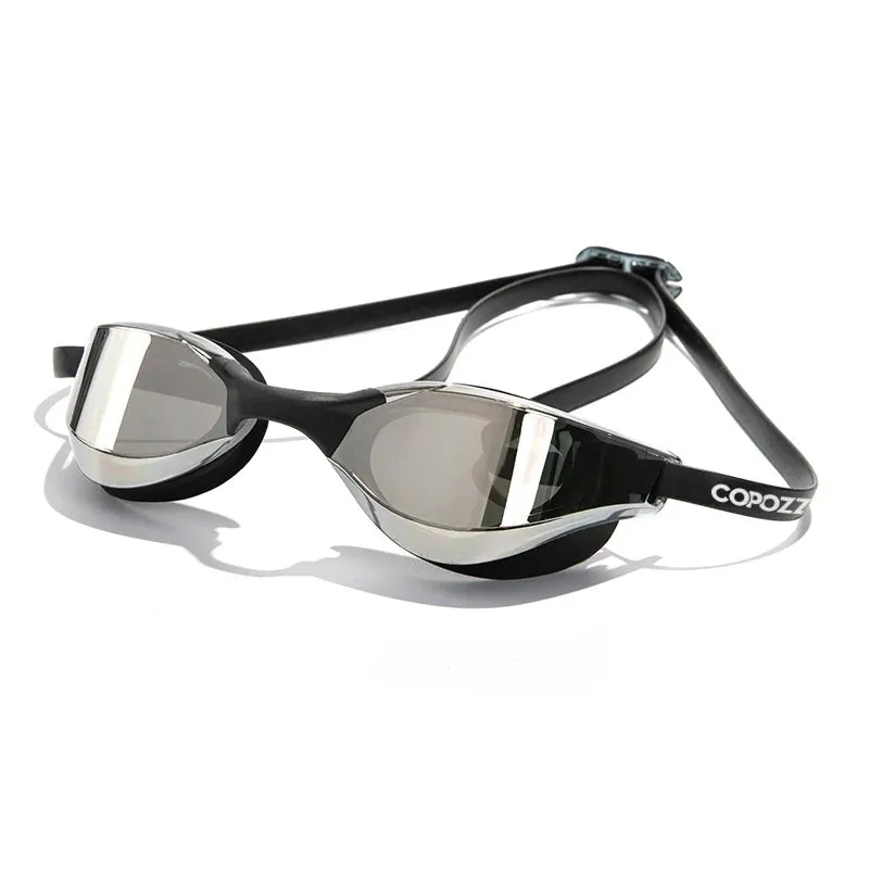 Professional HD Anti-Fog Swim Goggles - Large Frame Silicone Glasses for Men and Women