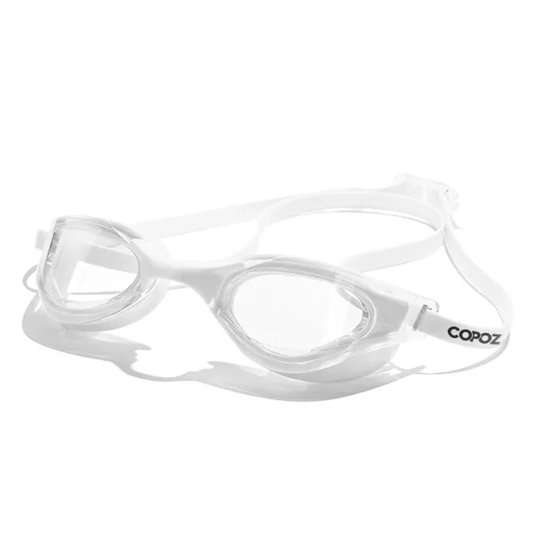 Professional HD Anti-Fog Swim Goggles - Large Frame Silicone Glasses for Men and Women