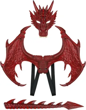 PU Stage Performance Props Dragon Wing Tail
