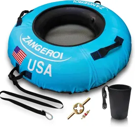 River Tube for Floating Heavy Duty Inner Tube for River River Tube Heavy-Duty Swim and Snow Tube & Inflatable Water Float,River Tube, Sledding Float,Pool Closing Inner Tube