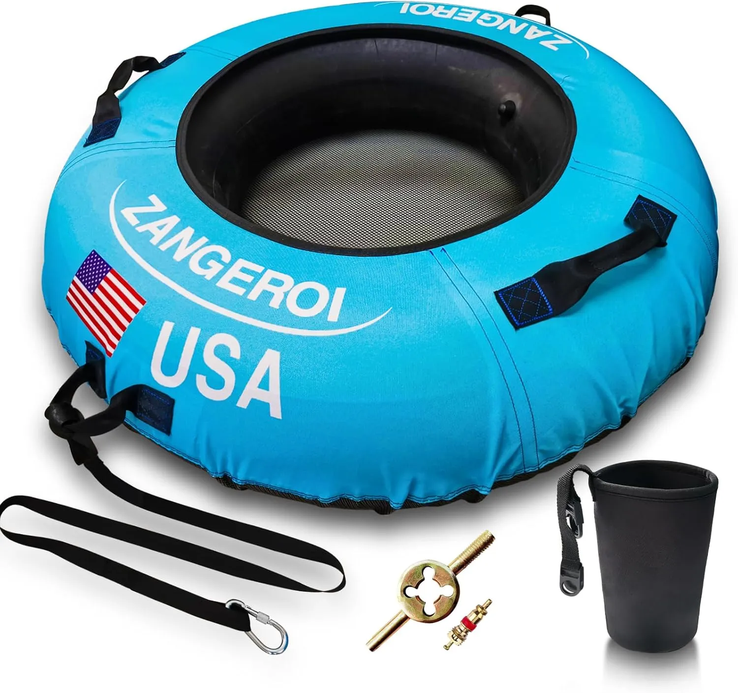 River Tube for Floating Heavy Duty Inner Tube for River River Tube Heavy-Duty Swim and Snow Tube & Inflatable Water Float,River Tube, Sledding Float,Pool Closing Inner Tube