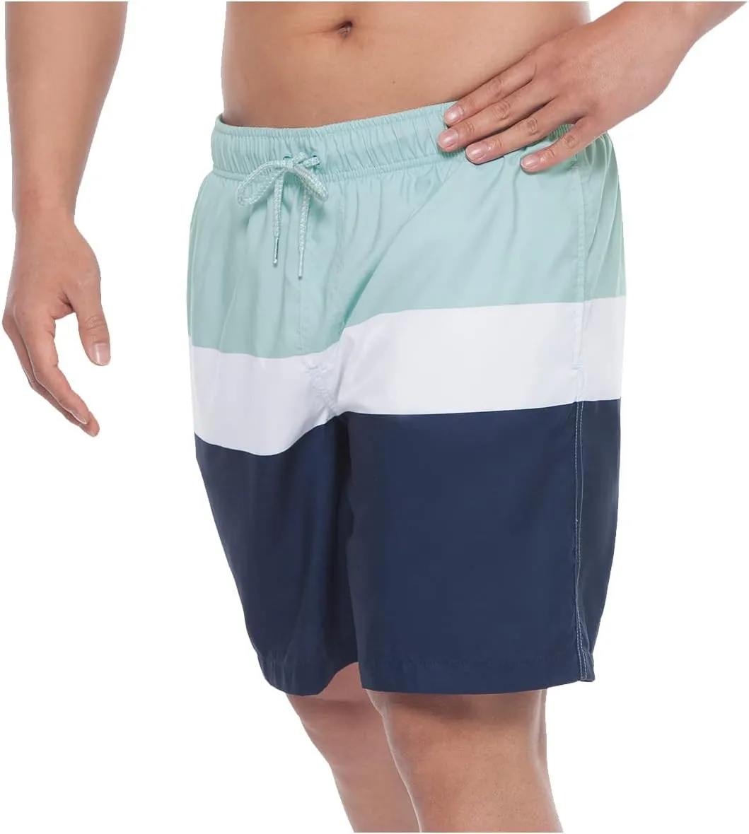 Rokka&Rolla Men's Swim Trunks Quick Dry Board Shorts Bathing Suit with Mesh Lining