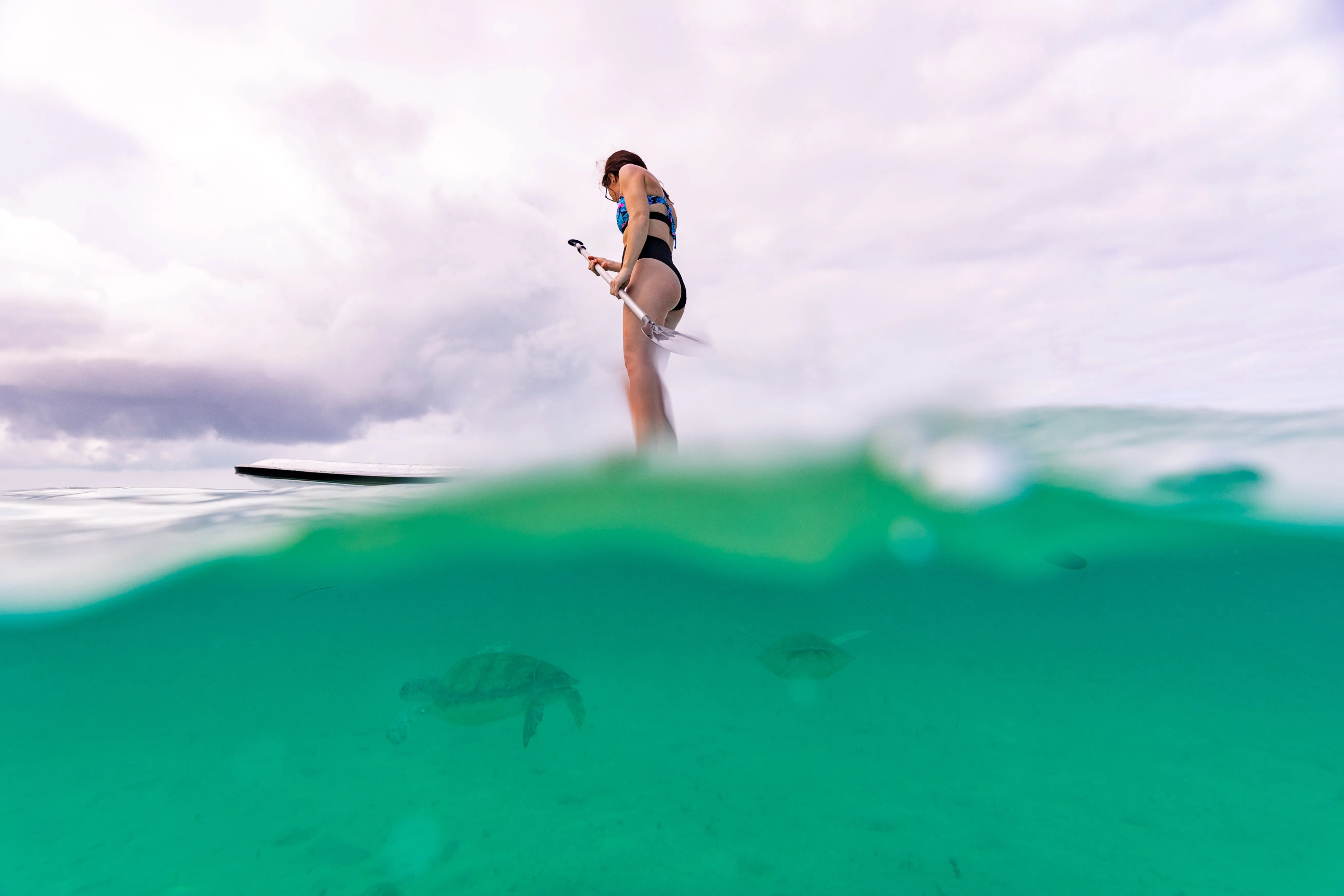 Set of Three (3) Original Crystal Boards® ($1399 Each) - #1 Rated Fully Transparent See-Through SUP / Stand-Up Paddleboard w/ UV PROTech™.  Includes Paddle, Quick-Release Skeg & Accessories ~AS SEEN ON TV!