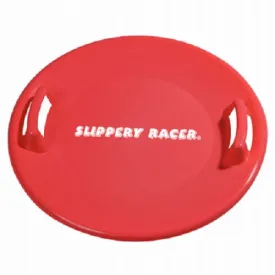 Slippery Racer SR710R 26" Heavy Duty Plastic Red Snow Sled Saucer - Quantity of 2