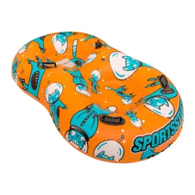 Space Cat Double Sled | 1-2 Rider Inflatable Snow Tube - 78"