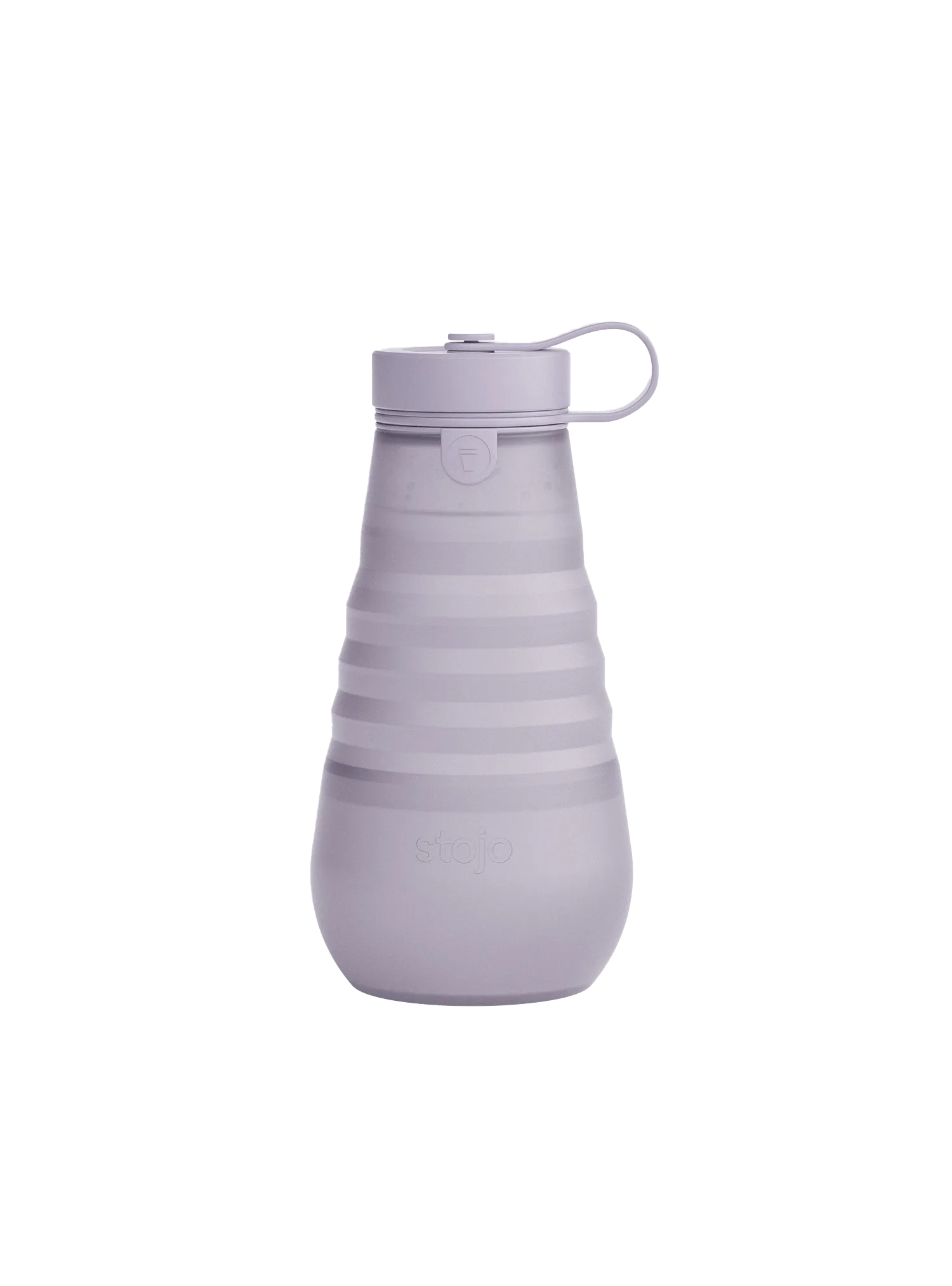 Stojo Collapsible Water Bottle (Translucent Lilac)