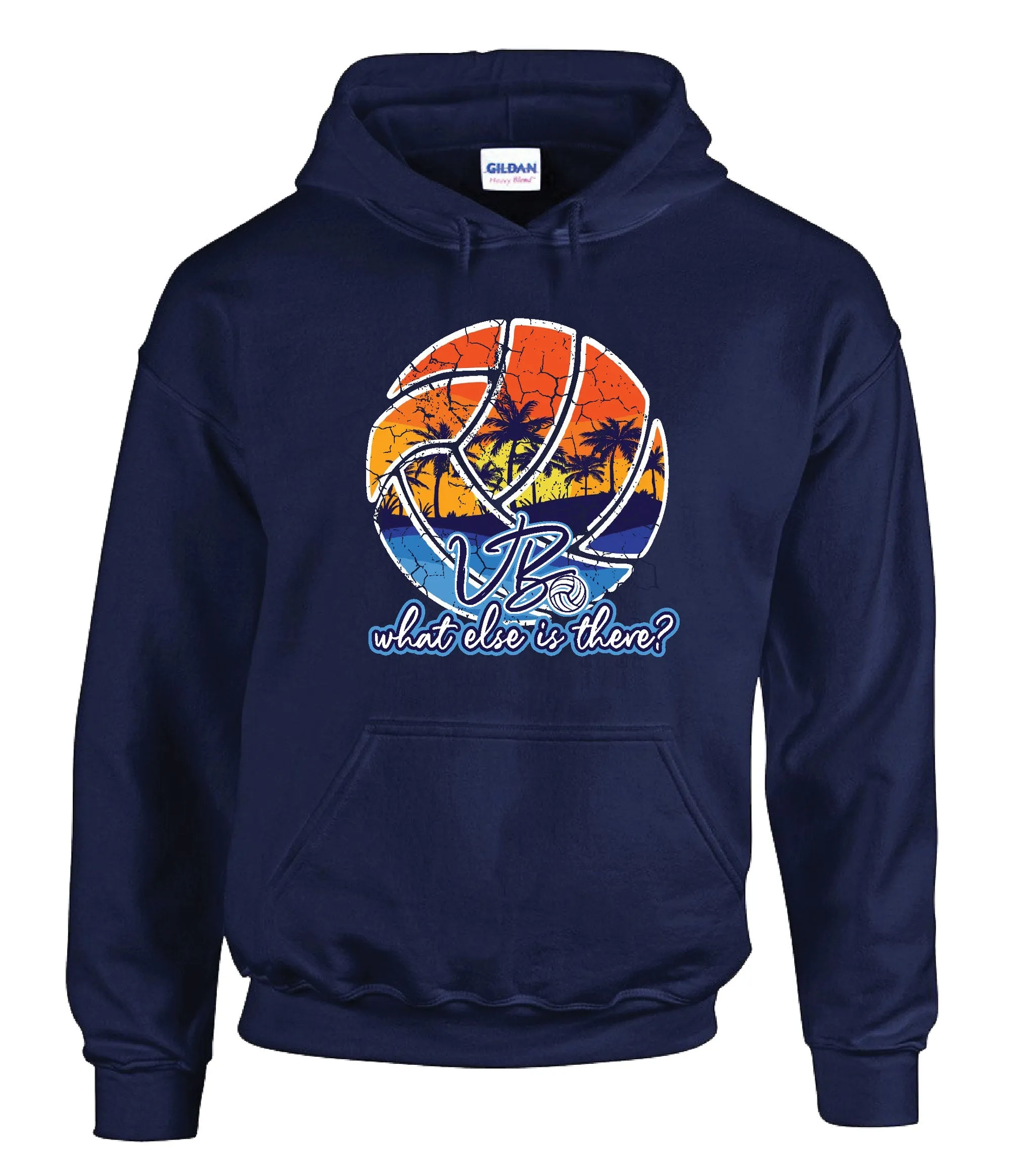 SUNSET Volleyball Hooded Sweatshirt