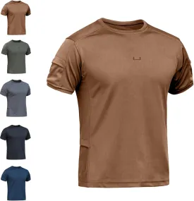 Tactishirt Outdoor Performance Tactical Shirt, Mens Quick Dry Polo Golf Shirt, Sports Casual Collared Shirts