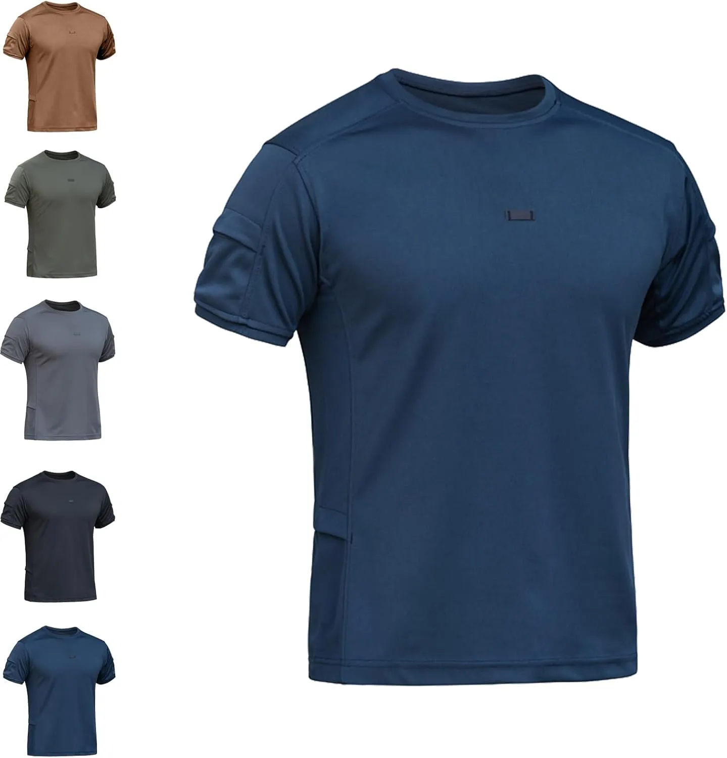 Tactishirt Outdoor Performance Tactical Shirt, Mens Quick Dry Polo Golf Shirt, Sports Casual Collared Shirts