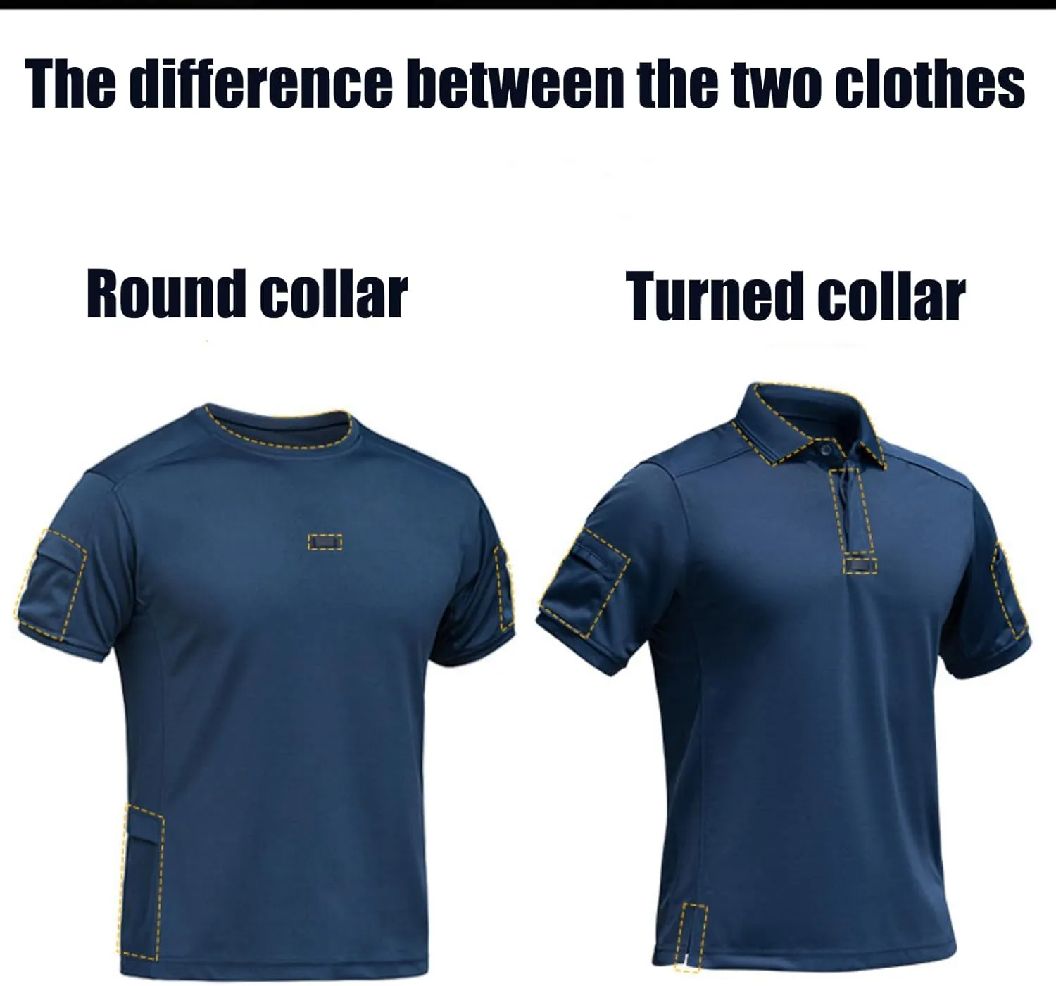 Tactishirt Outdoor Performance Tactical Shirt, Mens Quick Dry Polo Golf Shirt, Sports Casual Collared Shirts