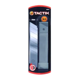 Tactix Snap-Off Knife Blade 25mm (10Pcs)