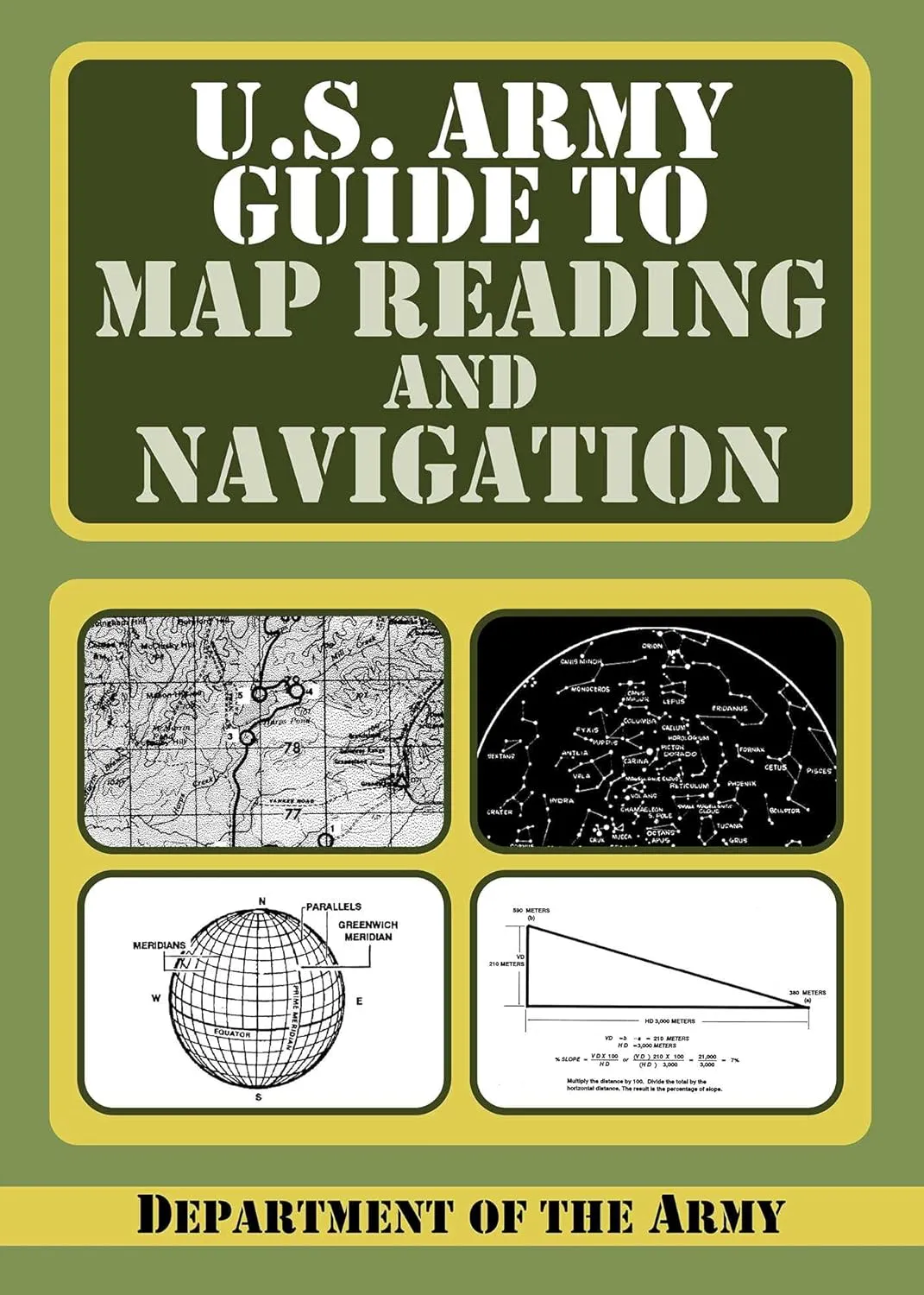 U.S. Army Guide to Map Reading and Navigation Paperback  July 27, 2009