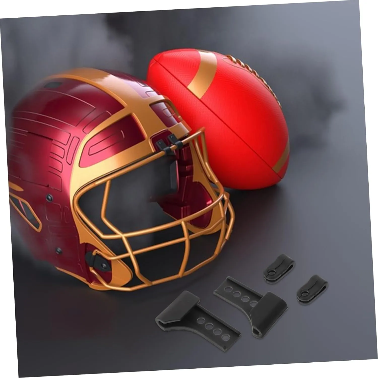 VANZACK Sports Helmet Baseball Visor Supplies Visor Clamps Helmet Visor Fastener Baseball Visor Clips Hockey