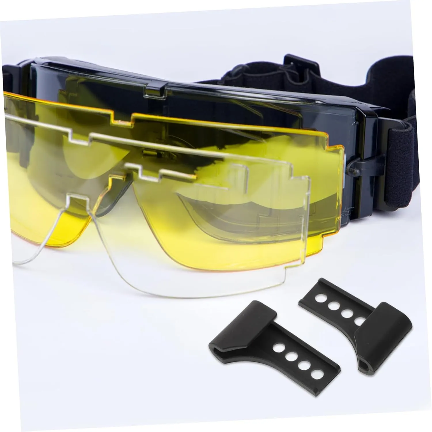 VANZACK Sports Helmet Baseball Visor Supplies Visor Clamps Helmet Visor Fastener Baseball Visor Clips Hockey