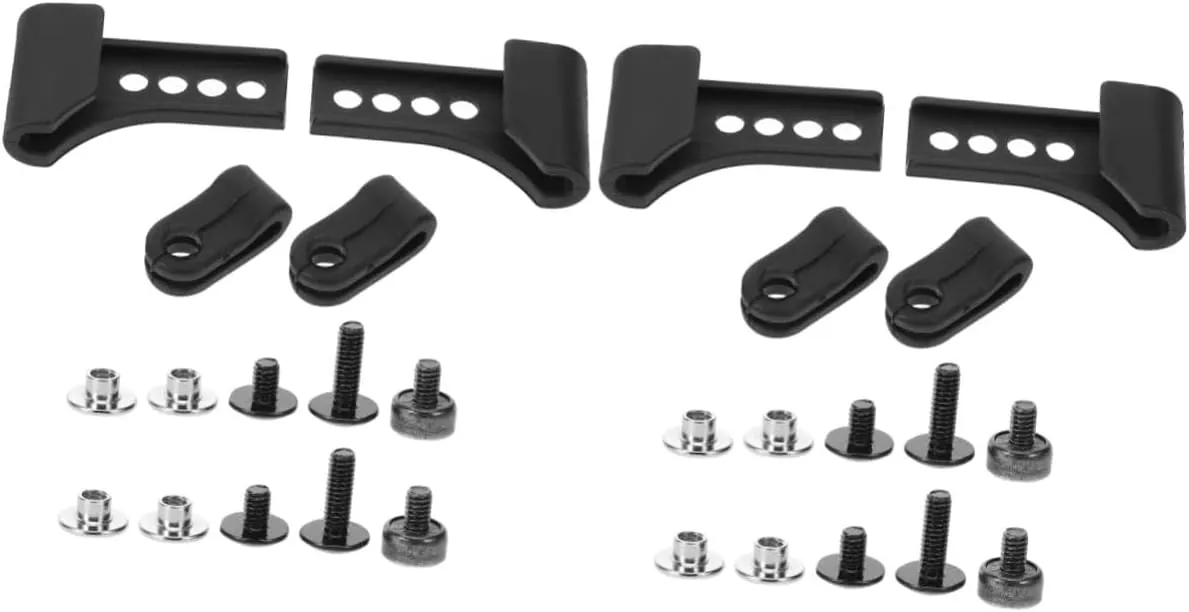 VANZACK Sports Helmet Baseball Visor Supplies Visor Clamps Helmet Visor Fastener Baseball Visor Clips Hockey