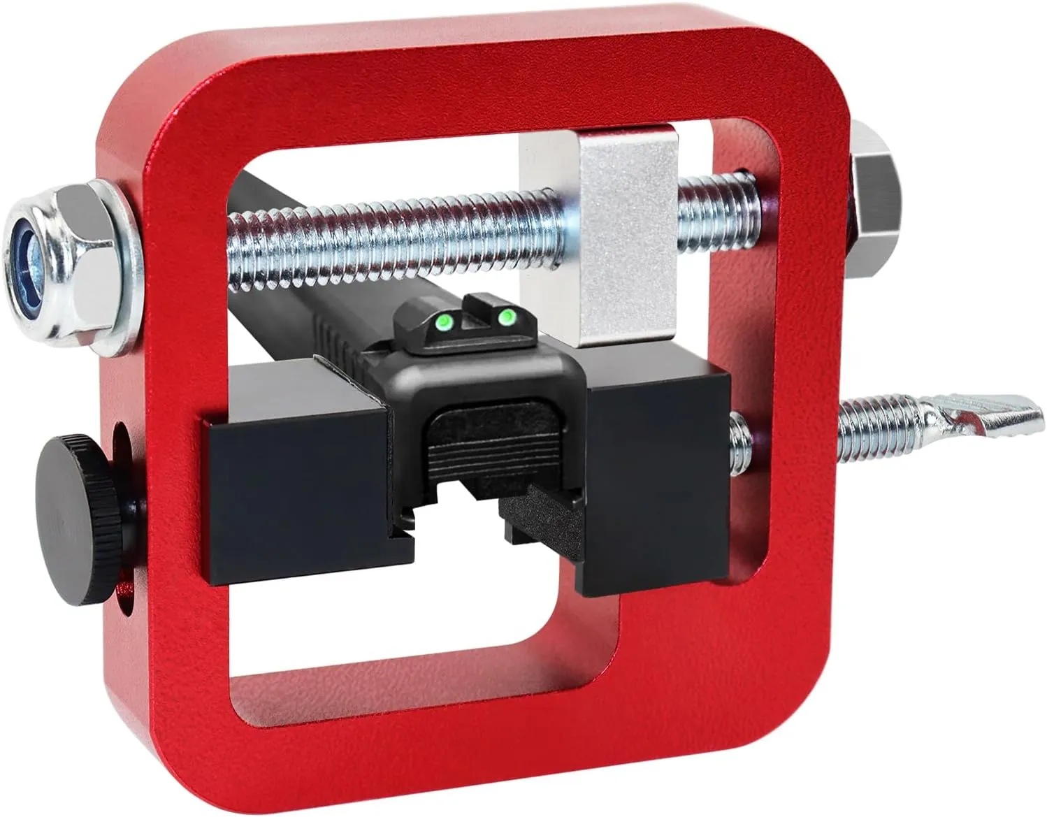 YHK Universal Handgun Sight Pusher Tool, Sight Adjustment Tools Sight Removal Tool for Glock, 1911, Shield, Pistol Sight Pusher Tools with Square Slider