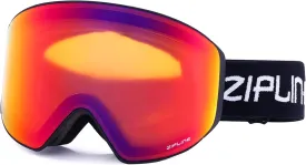 Zipline Podium XT Ski Goggles - No Fog Magnetic Lenses, Double Cylindrical Polycarbonate, Easy Lens Change